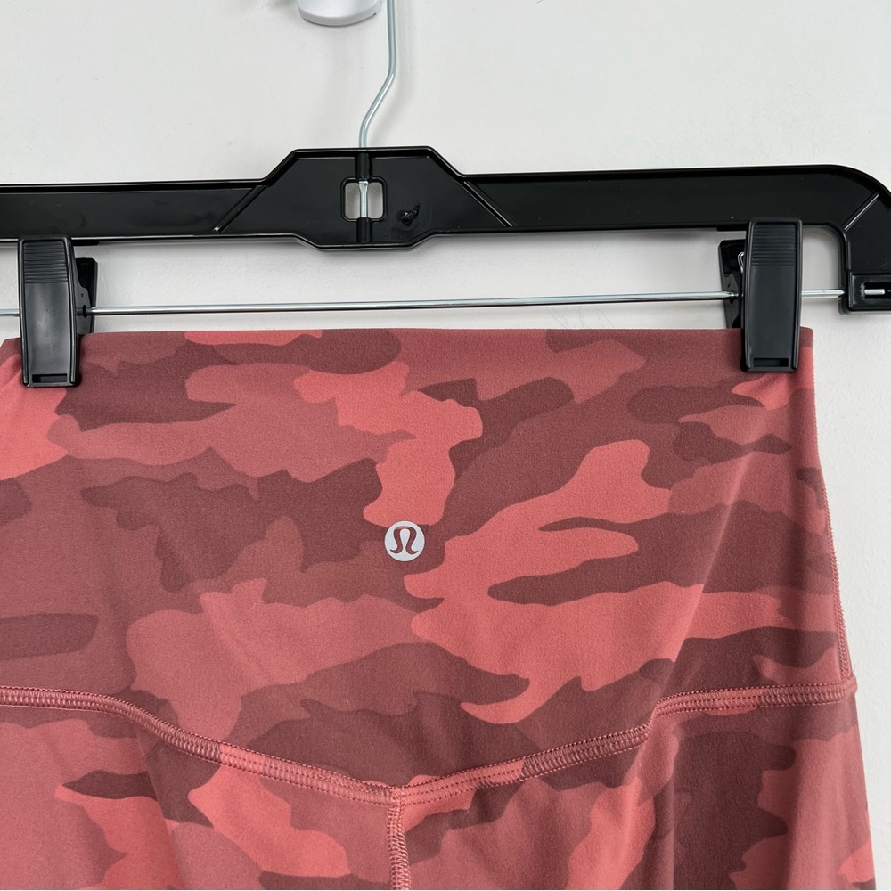 Lululemon Align Crop *21" in Heritage 365 Camo Brier Rose Multi - Picture 11 of 12